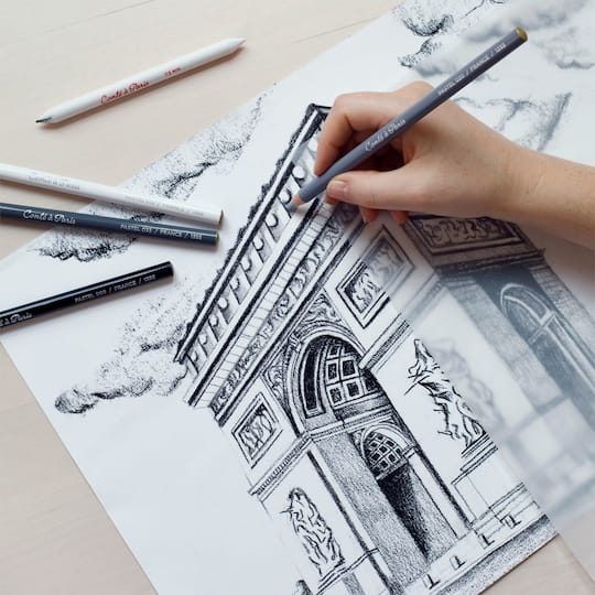 Conté à Paris™ White Pastel Pencils, 2ct.